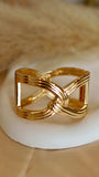 Elegant & Stylish Gold-Plated Openable Bracelet - Occean By Soumali