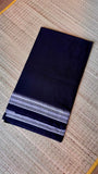 The Ebony Loom | Authentic Hand-Woven Dhanekhali Cotton Saree