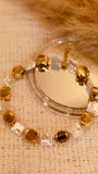 Anti Tarnish Golden Hasli Choker Necklace - Occean By Soumali