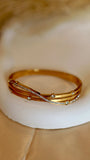 Beautiful 18K Gold Plated Bracelet with Stone Detailing - Occean By Soumali