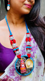 Handcrafted Sindur Dani & Kulo Bengali Style Necklace Set - Occean By Soumali