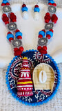 Handcrafted Sindur Dani & Kulo Bengali Style Necklace Set - Occean By Soumali