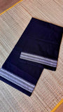 The Ebony Loom | Authentic Hand-Woven Dhanekhali Cotton Saree