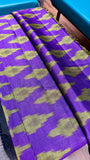 The Maheswari Muse in Royal Purple | Maheswari Cotton Saree - TITAFU