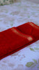 Red Maheshwari Silk Saree | Hand-Curated | The Crimson Heritage